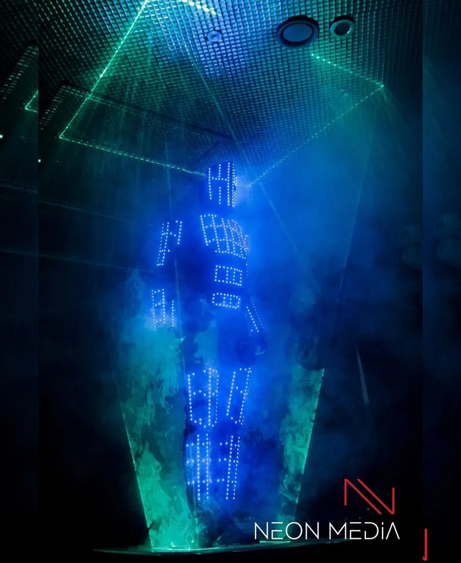 Шоу Laserman в Алматы